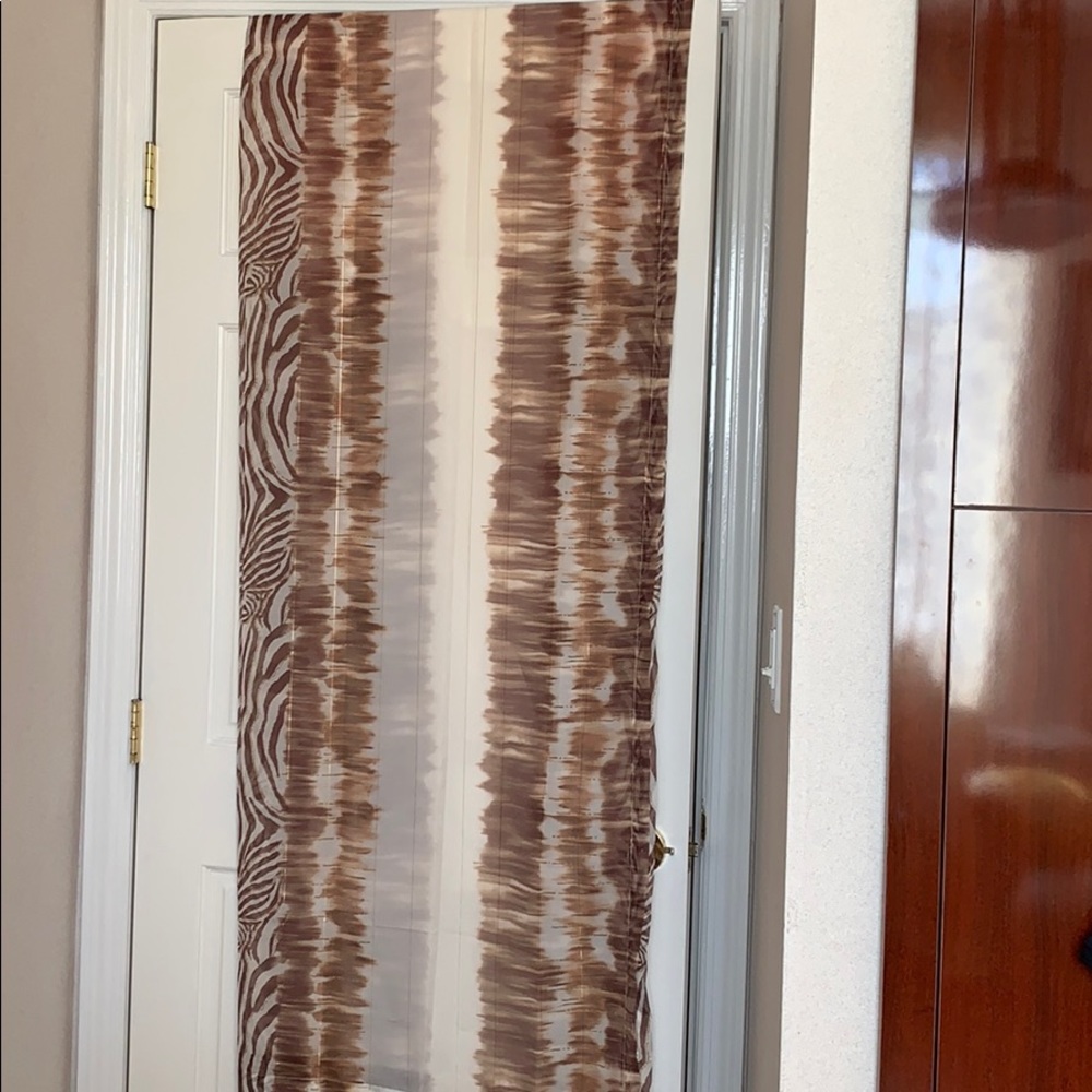 Seer Curtains W50 L96”. 4 panels